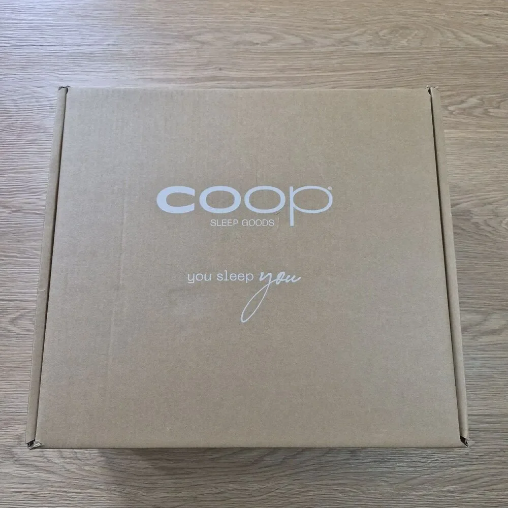 Coop Home Goods Adjustable Latex Pillow King Size Naturally Cooling Talalay NEW